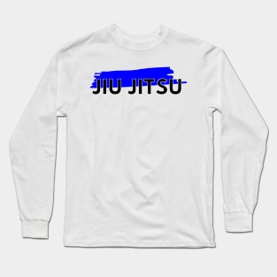 Brazilian Jiu Jitsu bjj blue belt Long Sleeve T-Shirt